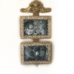 Gatsby Inspired Vintage Velvet Ribbon Ornate Frame